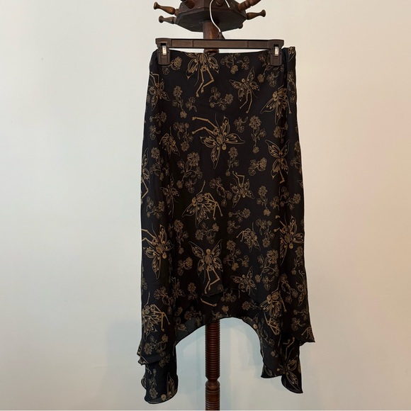 Thorn and Fable Goth Fairy Butterfly Skeleton Skirt Sz L - Picture 2 of 6